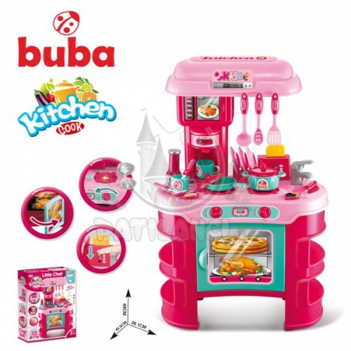 Детска розова кухня Kitchen Cook Buba | P33975