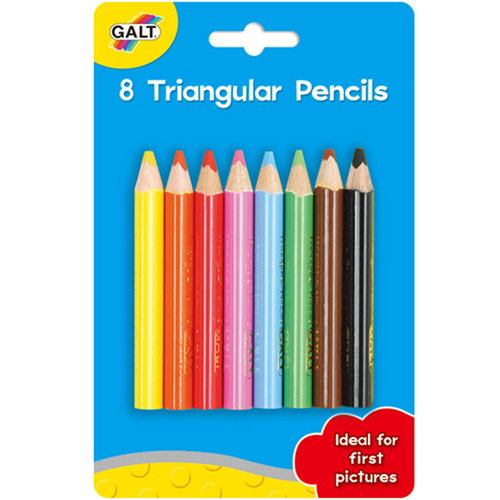 Комплект 8 триъгълни молива | P1439351