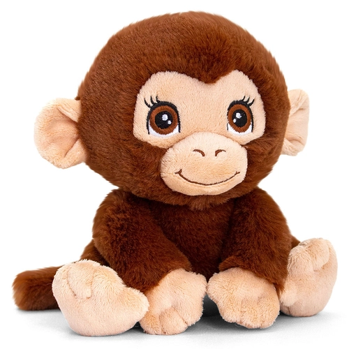 Плюшена играчка Keeleco Маймунка 16 см. | P1439496
