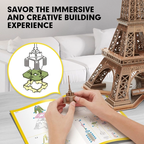 Пъзел 3D National Geographic Eiffel Tower (Paris) 80ч. | P1439884