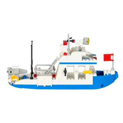 Детски конструктор за сглобяване полицейски кораб 418 ч. | P1439906