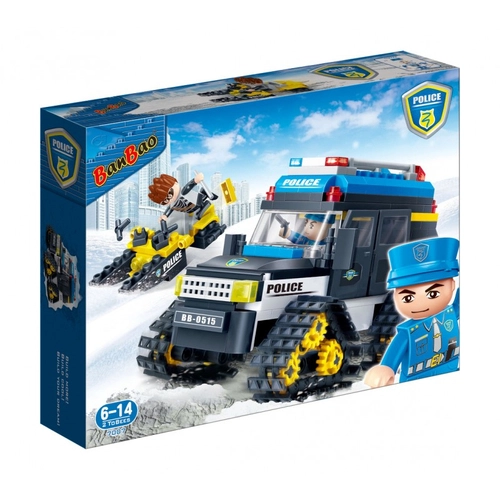 Детски конструктор за сгобяване полицейски камион 315 ч. | P1439907