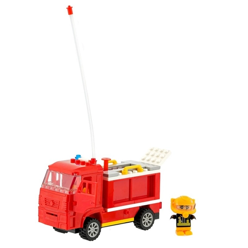 Детски конструктор за сглобяване пожарна кола  112 ч. | P1439909