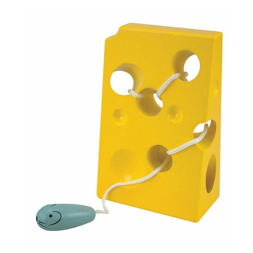 Дървена игра Мишка и сирене за шиене | P1439939