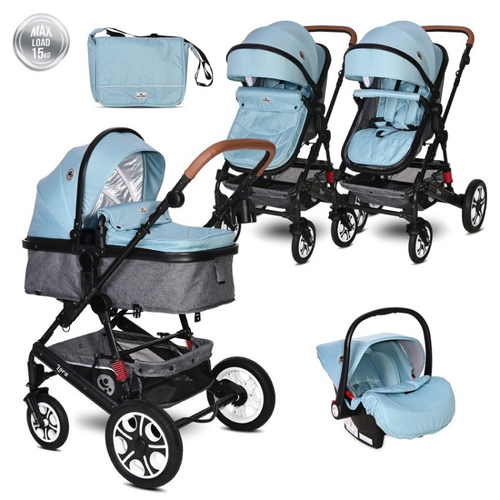 Детска количка LORA SET SKY BLUE | P1440098