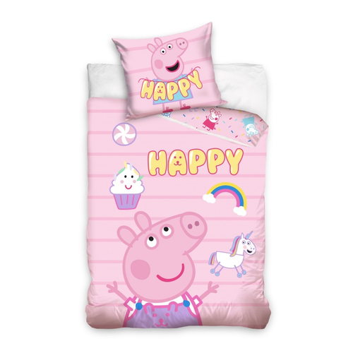 Детски спален комплект Peppa Pig Happy – 2 части | P1440115