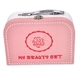 Розово куфарче с принадлежности за суетни малки дами  - 3