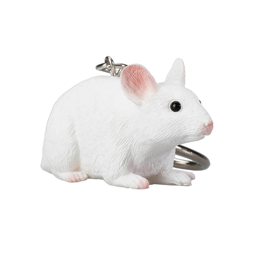 Ключодържател Бяла мишка  - 2