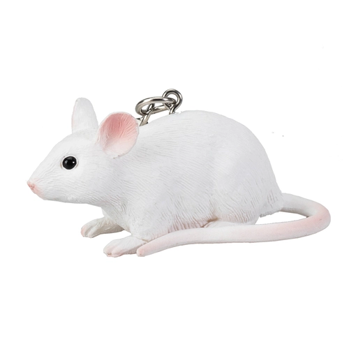 Ключодържател Бяла мишка  - 1