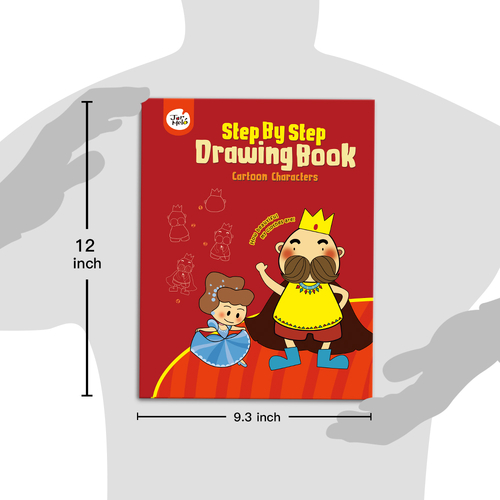 Книжка за рисуване Приказни герои стъпка по стъпка | P1440386