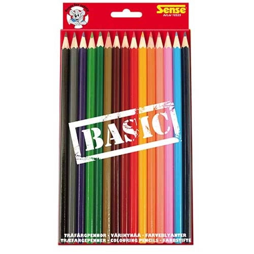 Цветни моливи Basic 15 бр. | P1440475