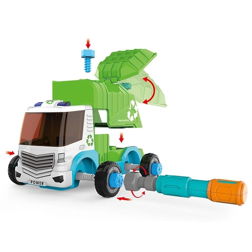 Камион за боклук за сглобяване R/C | P1440510