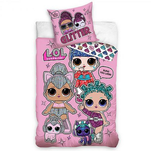 Детски спален комплект LOL Surprise Glitter - 2 части | P1440745
