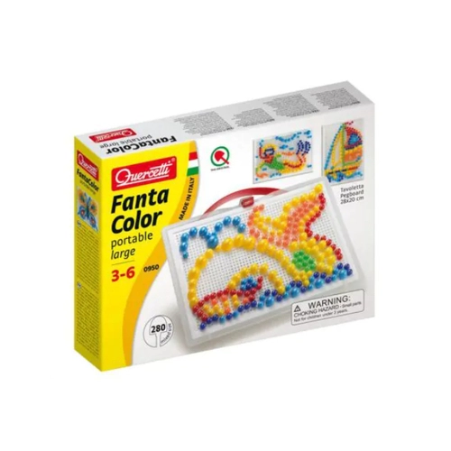 Цветна образователна мозайка 280ч. Fantacolor 3mix sizes | PAT31