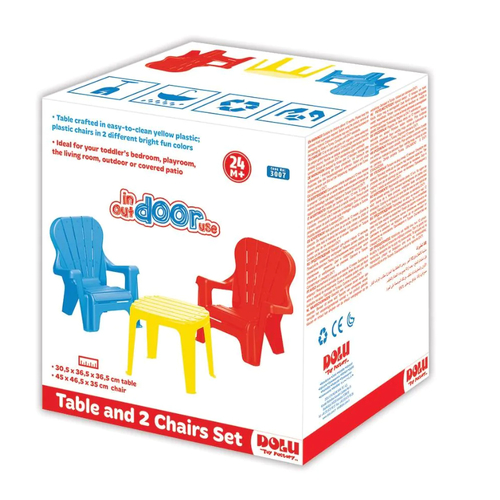 Комплект за игра Маса със столчета | PAT58