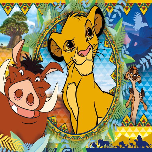 Цветен пъзел 104ч. Lion King  | PAT89