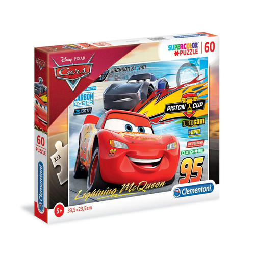 Красив цветен пъзел 60ч. Cars | PAT90