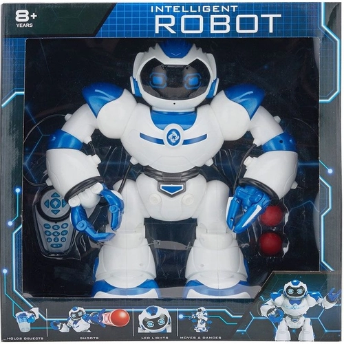 Детски робот Airbot Програмируем, танцува, изстрелва снаряди | PAT99