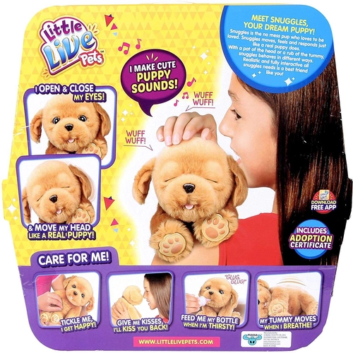 Детска играчка Интерактивно Куче Little Live Pets Snuggles My Dream Puppy  - 5