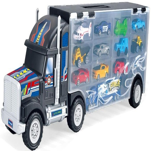 Детска играчка Камион Автовоз с 13 Коли Truck Carry Case  | PAT119