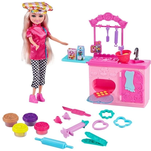 Детска кукла Sparkle Girlz Готвачка с кухня | PAT157