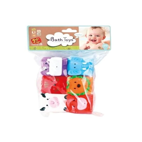 Бебешки меки кубчета за баня Животни | PAT170