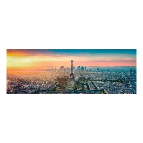 Детски панорамен пъзел от 1000 части Изглед към Париж | PAT174