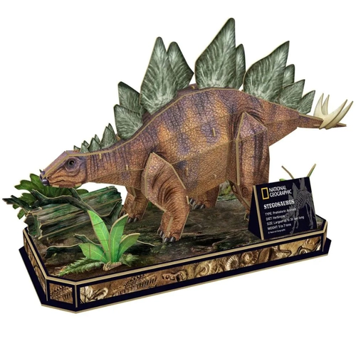 Детски 3D Пъзел National Geographic Stegosaurus 62ч. | PAT180