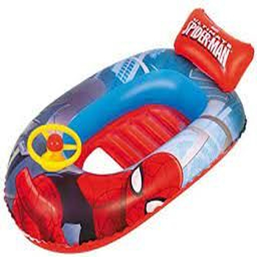 Детска надуваема лодка с волан Spider-Man 112 x71см  | PAT200