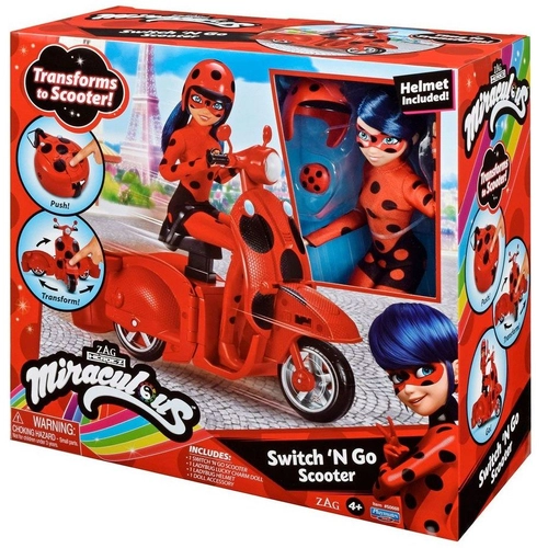 Детска играчка Playmates Miraculous скутер с Калинка | PAT203