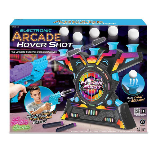 Детски комплект за игра Електронна въздушна мишена с топчета и бластер Hover Shot Arcade  | PAT251