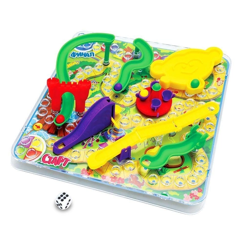 Детска занимателна игра 3D Змии и стълби | PAT256