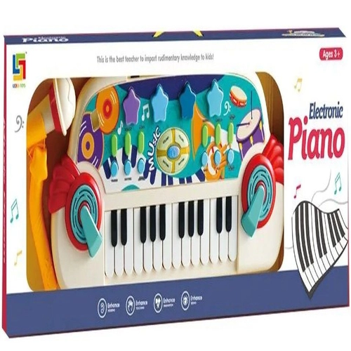 Детска йоника с микрофон Music Dream и поставка за нотни листи 24 клавиша | PAT282