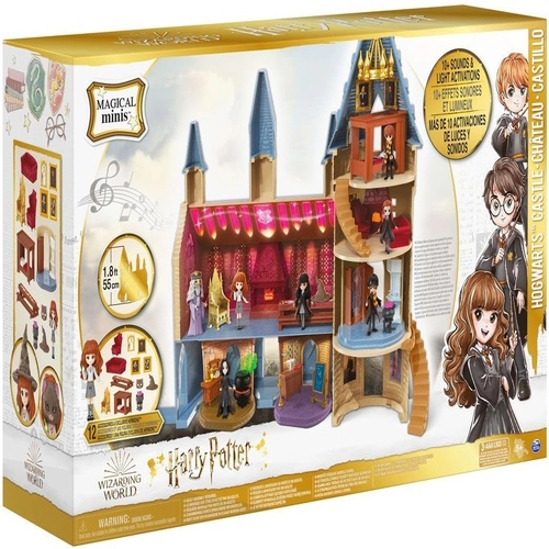 Детски игрален комплект Harry Potter Замък Хогуртс, с фигурка Хармаяни | PAT310