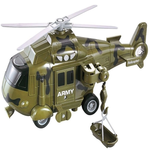 Детска играчка Военен хеликоптер Rescue 1:20 | PAT315