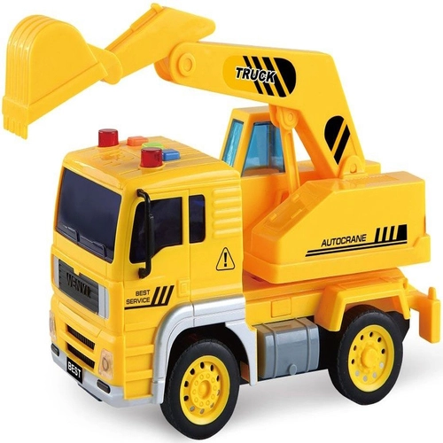 Детски игрален комплект Камион пътна помощ с багер, 1:16 | PAT317