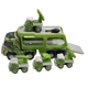 Детска играчка Мily, военен камион с колички, зелен  - 5