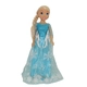 Кукла Ice Princess със синя рокля 80см.  - 1
