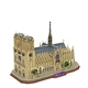 Детски занимателен 3D пъзел National Geographic Paris Notre Dame De Paris  - 2