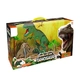 Детска играчка Ходещ динозавър с две мини фигури Jurassic Dinosaur  - 3