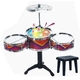 Детски комплект Jazz Drum Барабани със стол  - 2