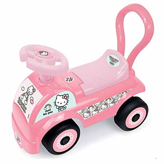 Детско камионче проходилка за яздене Hello Kitty