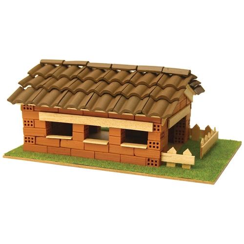 Детски сглобяем модел Къща с истински тухли Комплект за начинаещи 7 | PAT483