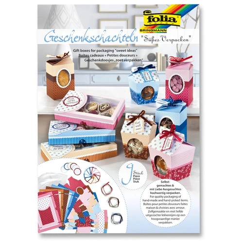 Детски комплект за изработка на кутийки за подаръци и съхранениe | PAT500