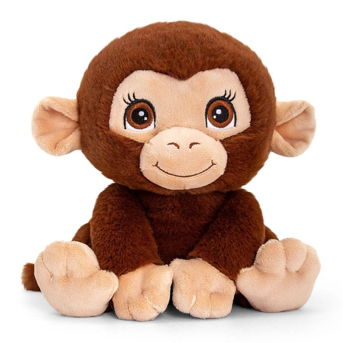 Детска екологична плюшена играчка от серията Keeleco Маймунка 25 см | PAT541