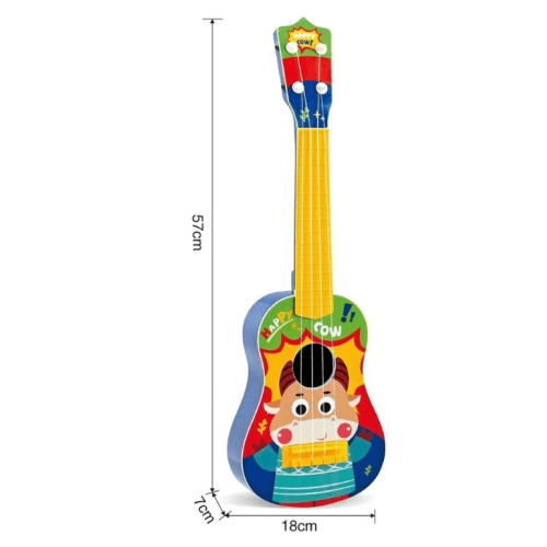 HybridBass детска китара 57 см в свежи цветове PAT62782 HybridBass детска китара 57 см в свежи цветове PAT62782