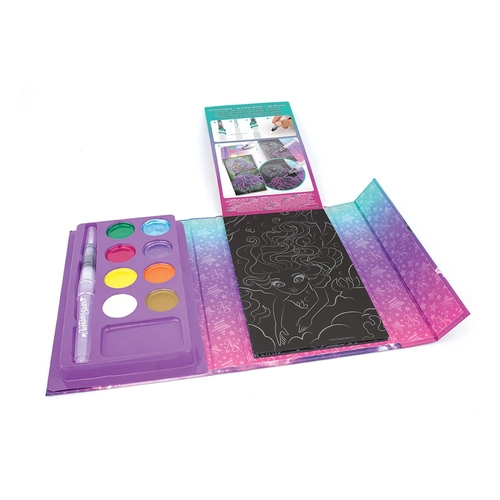 Детски комплект за рисуване с водни боички и черни страници | PAT711