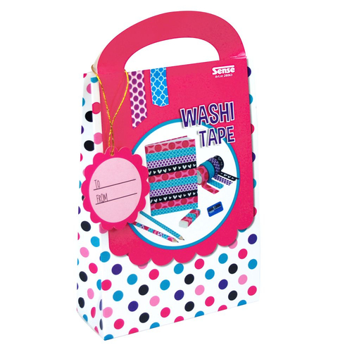 Детски подаръчен комплект за апликации с декоративно тиксо Washi Tape | PAT794