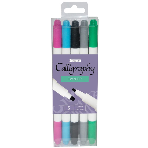 Детски двустранни химикалки за калиграфия Calligraphy Pens | PAT809