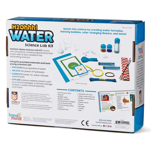 Детски научен комплект 24 опита с вода | PAT1001